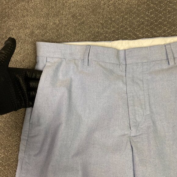 J. CREW Ludlow Slim Pants Men's 34 x 34 Fits 34.5 x 32.5 Light Blue Cotton - Picture 2 of 14